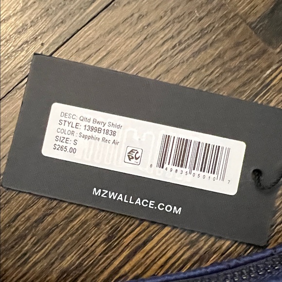 MZ WALLACE QUILTED BOWERY SHOULDER BAG - BRAND NEW WITH TAGS!! - Picture 2 of 8